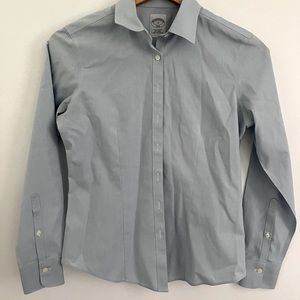 Brooks Brothers | Fitted Non-Iron All Cotton Button Up Shirt | Blue | 2P